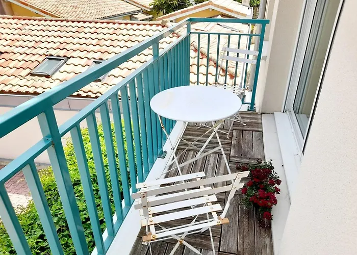 T3 Contemporain, Proche Et Centre, Parking Securise, Wi-fi - Fr-1-319-11 شقة آركاشو